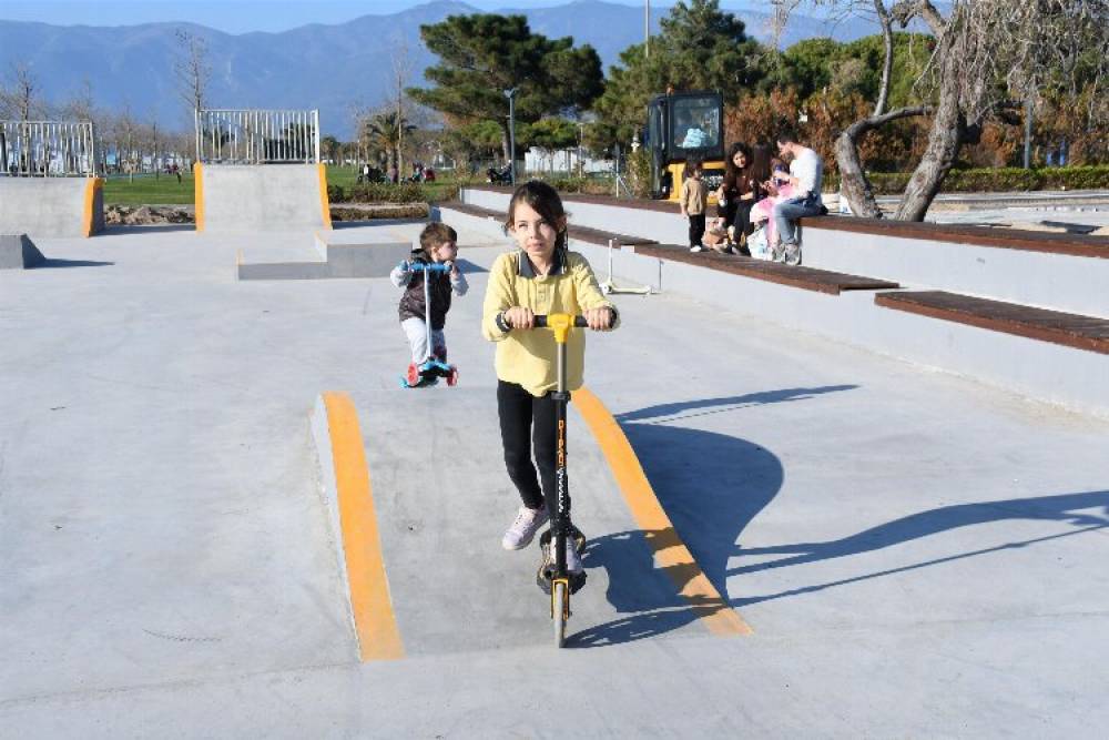 Balıkesir'de Skate Parklar yaygınlaşıyor