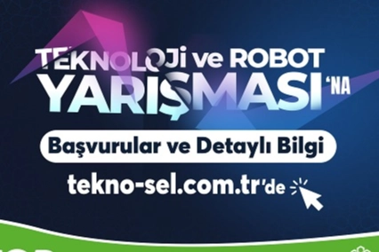 Konya Sel&ccedil;uklu'da TEKNOSEL Teknoloji ve Robot Yarışması'nda 3. heyecan