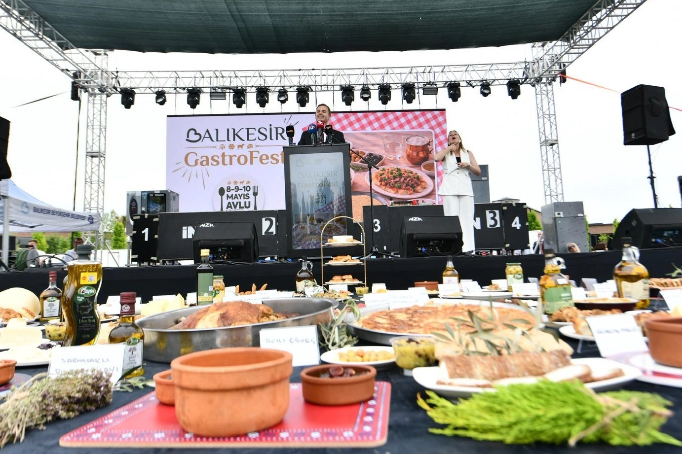 Balıkesir GastroFest&rsquo;e yoğun ilgi