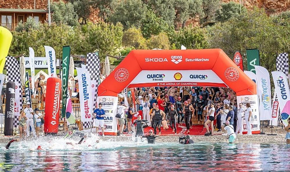 Setur Marinaları, ana destekçisi olduğu 24.Uluslararası Arena AquaChallenge Yüzme Şampiyonaları'na Kaş'ta ev sahipliği yaptı