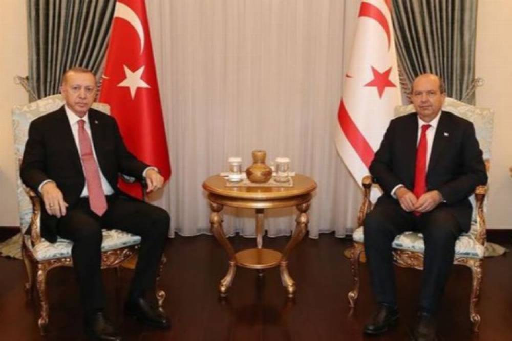 Cumhurbaşkanı Erdoğan, Ersin Tatar ile görüştü