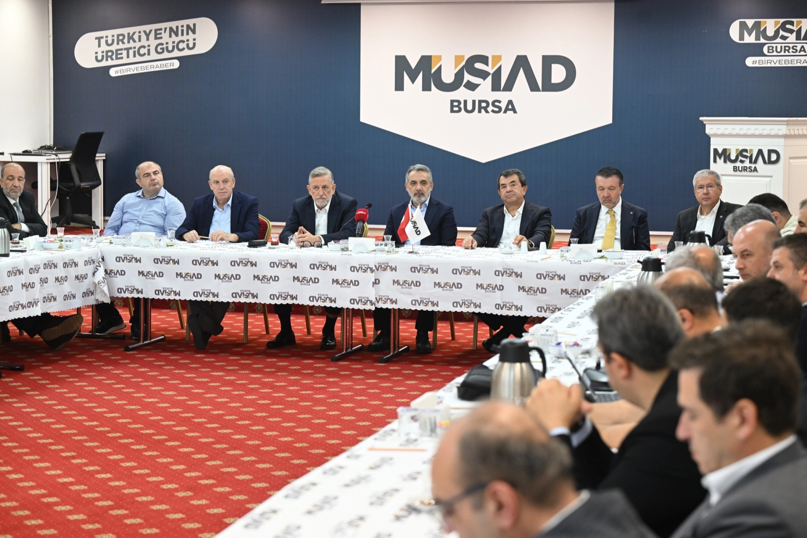 BTSO Başkanı Burkay M&Uuml;SİAD y&ouml;netimi ile buluştu