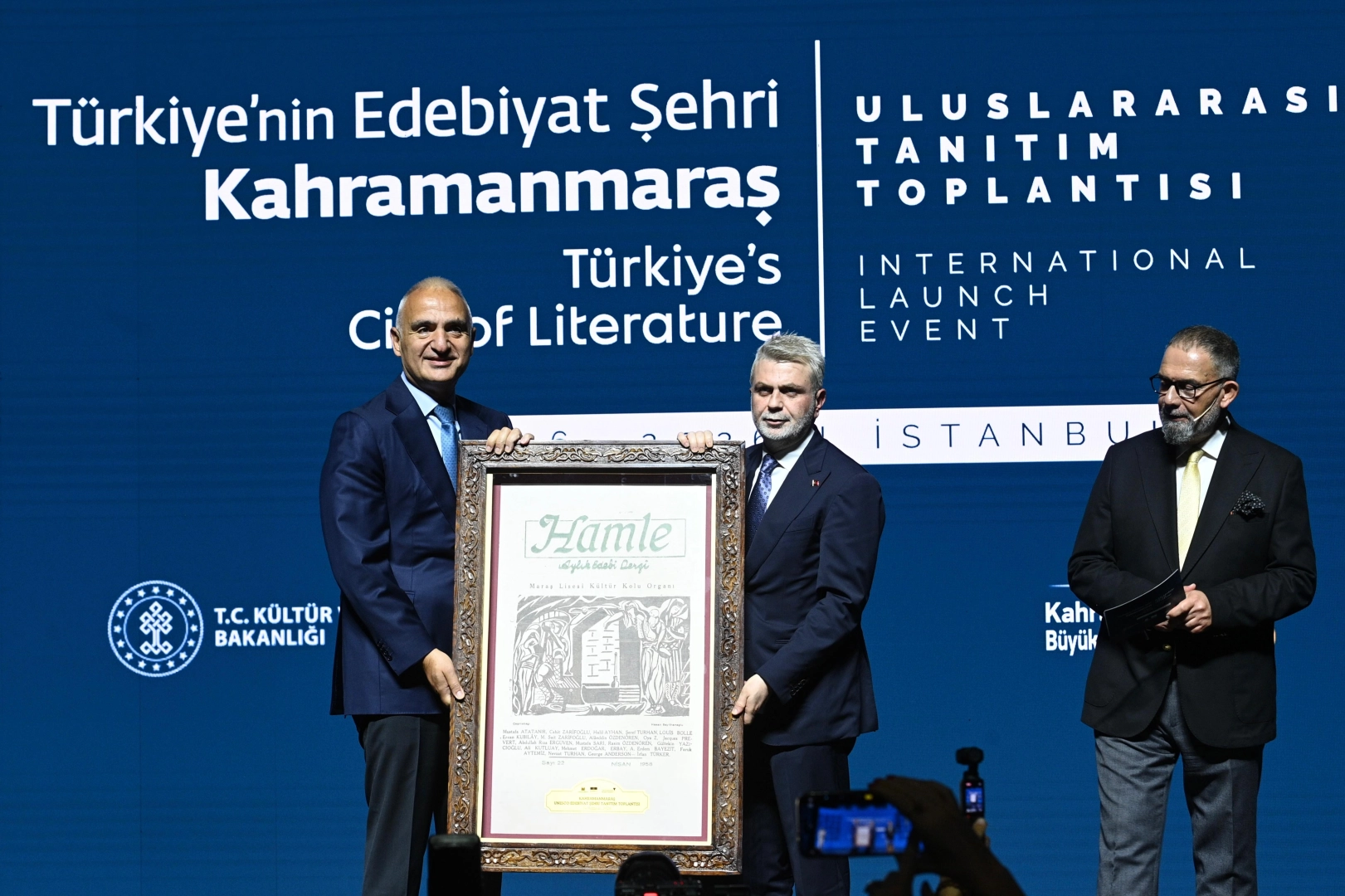 'Edebiyat Şehri' unvanlı ilk T&uuml;rk şehri Kahramanmaraş İstanbul'da tanıtıldı