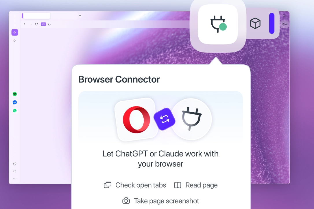 Opera, yapay zek&acirc; ara&ccedil;larını doğrudan tarayıcı oturumlarına bağlıyor