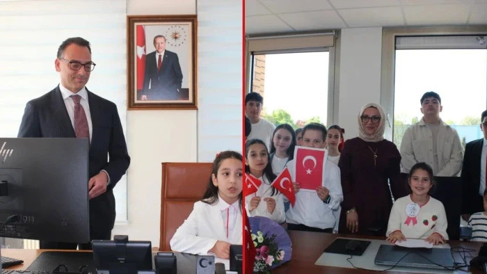 23 Nisan&rsquo;da Anlamlı Gelenek: Koltuk Devir T&ouml;reni D&uuml;sseldorf&rsquo;ta Ger&ccedil;ekleşti