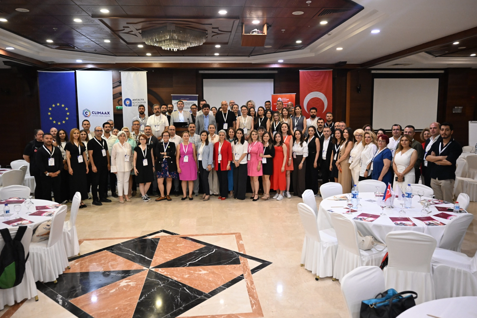 Antalya'da CLIMAAX Projesi kapsamında &ccedil;alıştay d&uuml;zenlendi
