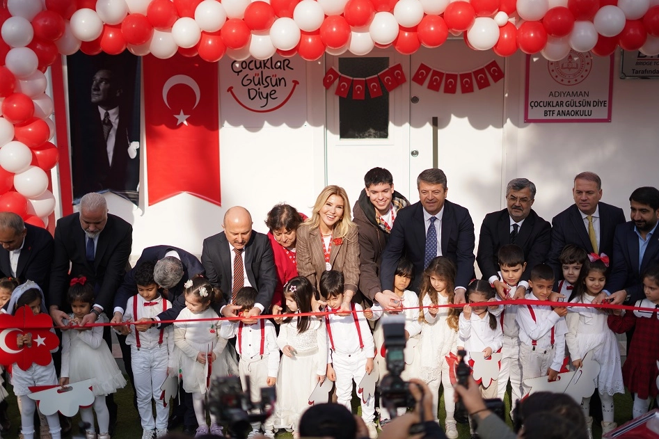 G&uuml;lben Ergen 60. Anaokulu'nu Adıyaman'da a&ccedil;tı