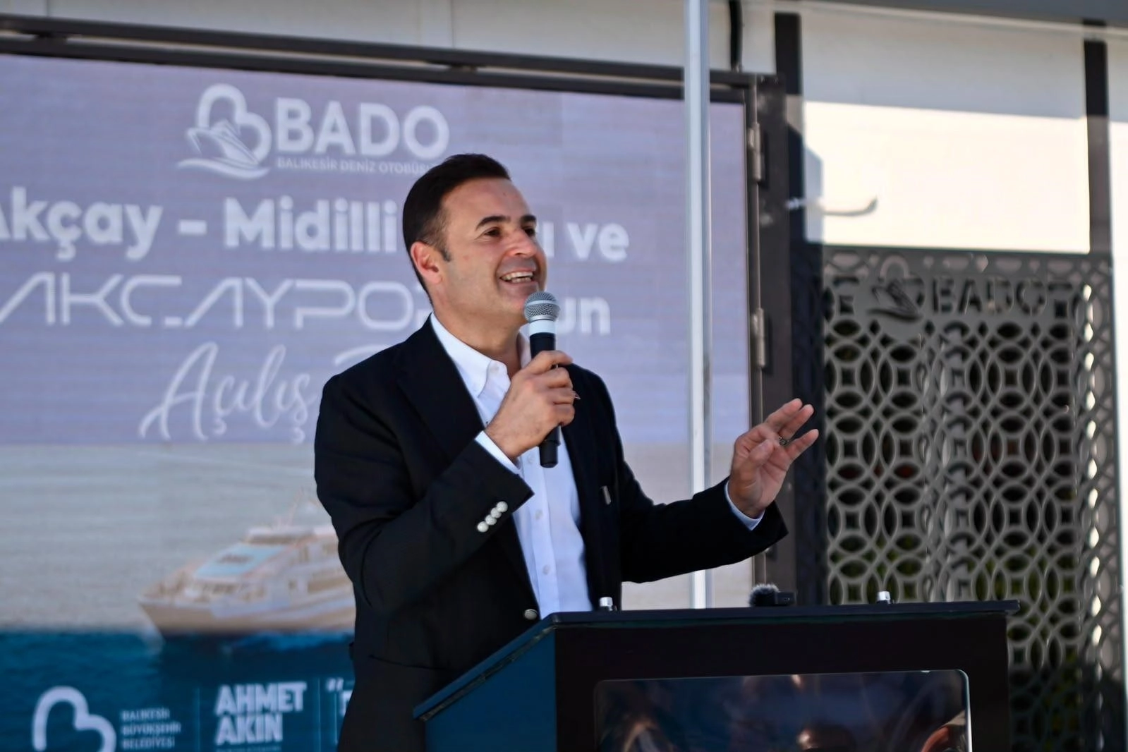 BADO'nun Ak&ccedil;ay-Midilli Hattı a&ccedil;ıldı