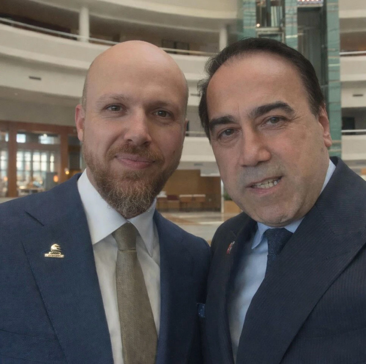 ATİK GENEL BAŞKANI AZİZ ŞAHİN SAYIN BİLAL ERDOĞAN İLE DİKKAT &Ccedil;EKEN TEMAS