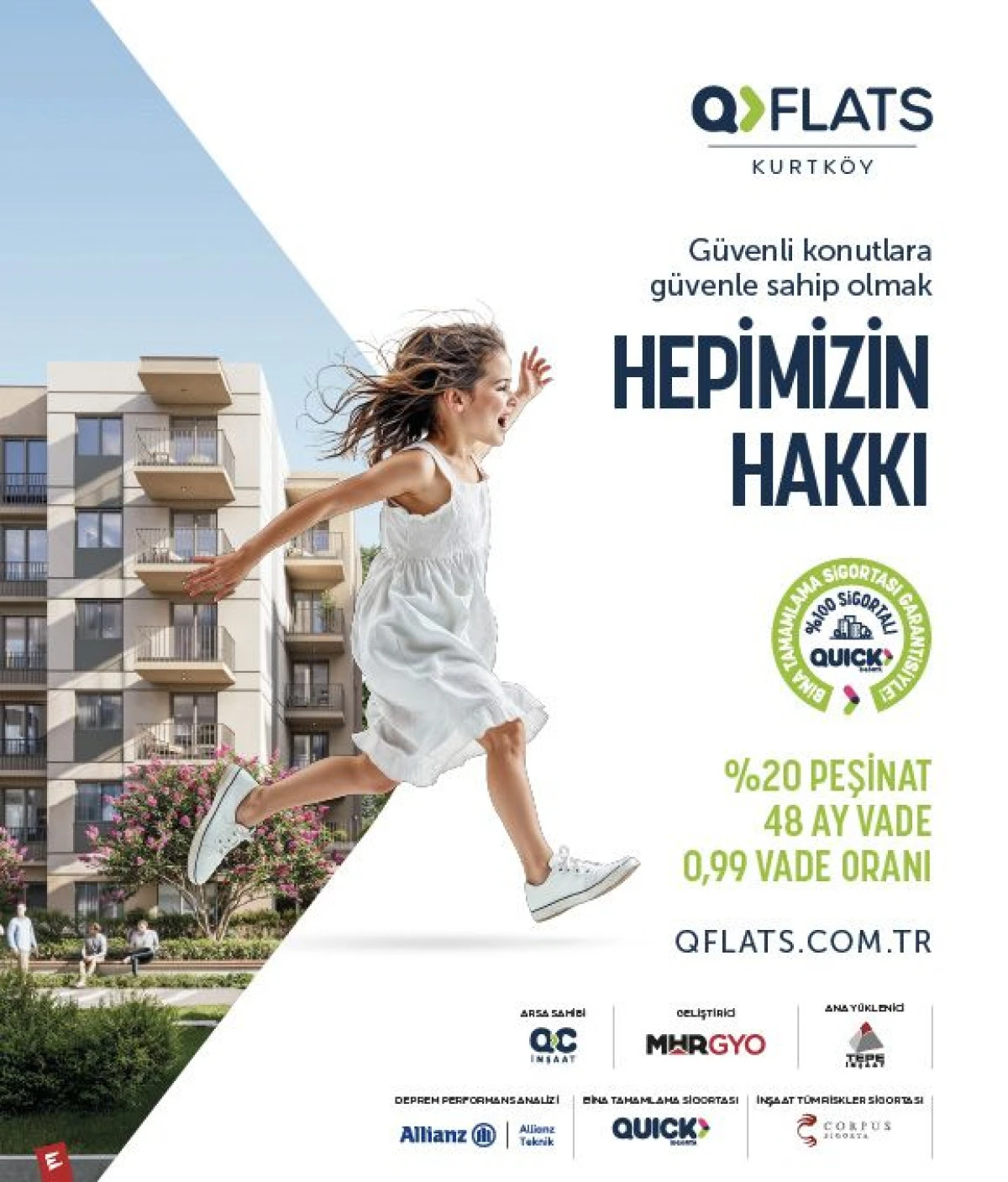 İstanbul&rsquo;un Y&uuml;kselen Değeri: QFlats Kurtk&ouml;y ile G&uuml;venli Konut Hayali Artık Ger&ccedil;ek