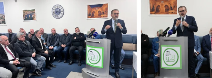 MKYK Üyesi Mahir Ünal Almanya’da Vatandaşlarla Buluştu