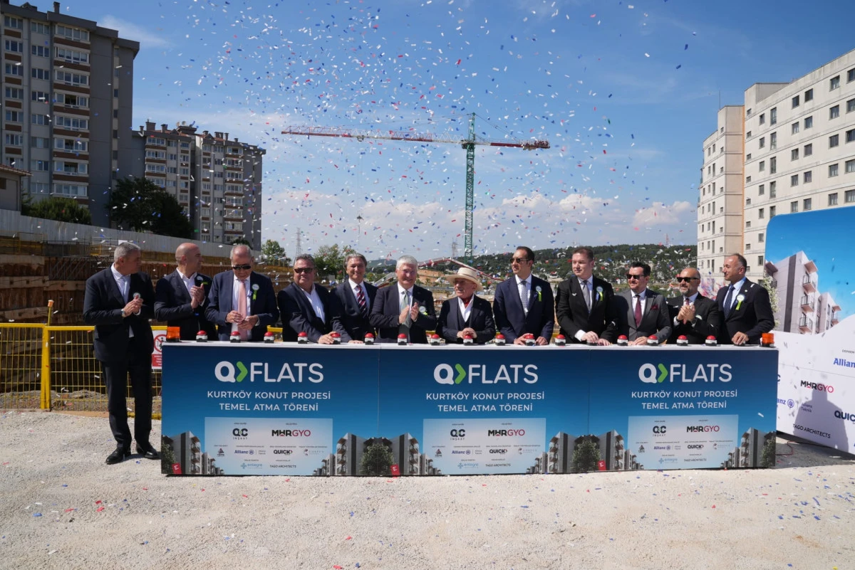 QFlats’te Temel Atıldı: Sigorta Destekli Güvenli Konut Herkesin Hakkı