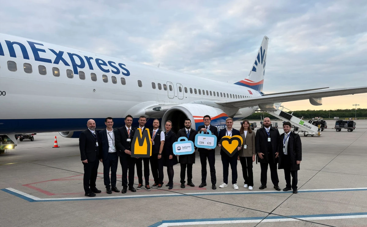 SunExpress, K&ouml;ln-Bonn&rsquo;dan Elazığ U&ccedil;uşlarına Başladı: T&uuml;rkiye Ağı Genişliyor