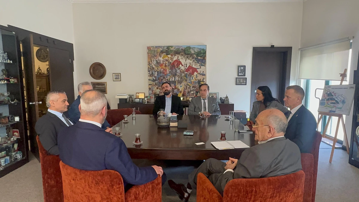 ATİK Heyeti, Komrat Belediye Başkanı ve Essen Başkanı&rsquo;ndan T&Uuml;YAP&rsquo;a İş Birliği Ziyareti