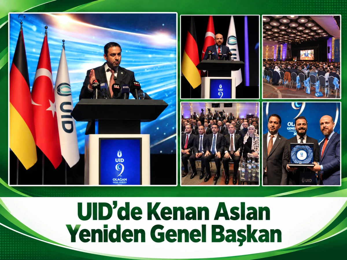 UID&rsquo;de Kenan Aslan Yeniden Genel Başkan