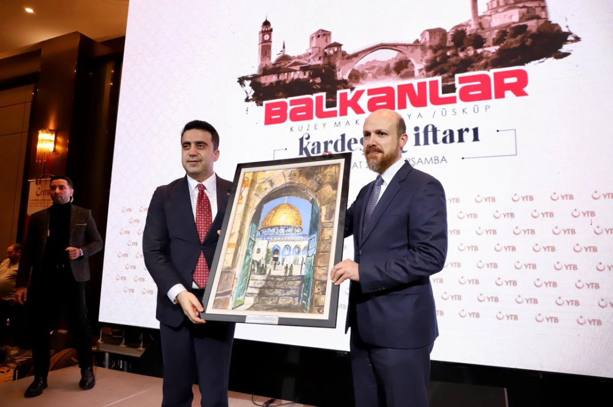 YTB, &Uuml;sk&uuml;p'te "Balkanlar Kardeşlik İftarı" D&uuml;zenledi